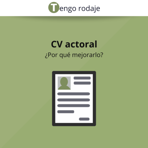 CV actoral flyer